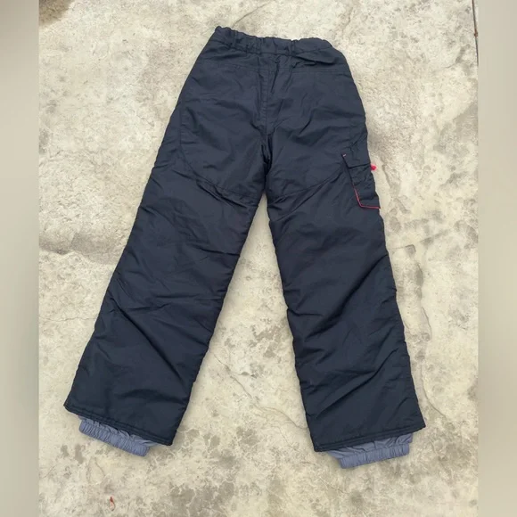 Champion black and pink Girls snow pants - Picture 2 of 11